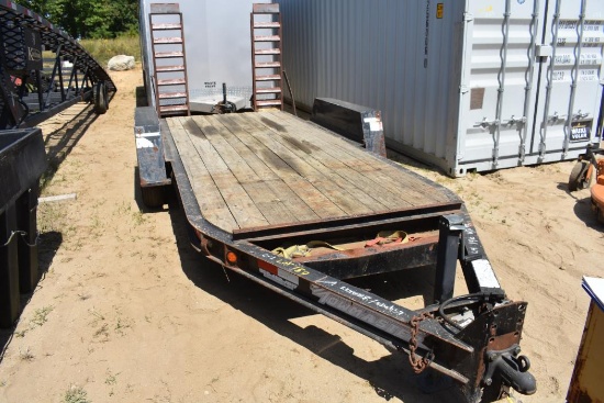 2015 Towmaster 7' by 16' equipment trailer