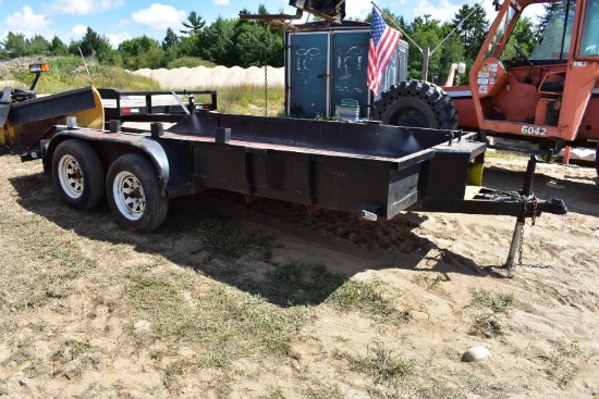 16' Tandem axle landscape trailer
