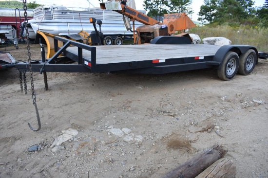 20' C&M car hauler trailer