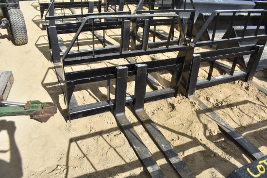 New 48" Kivel 3500 lb pallet fork attachment