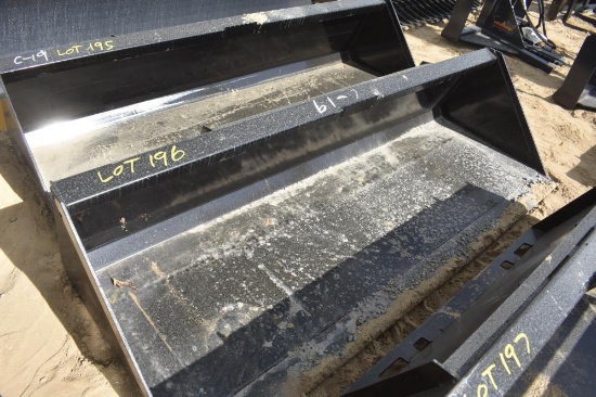 New 84" Swict skid steer bucket attachment