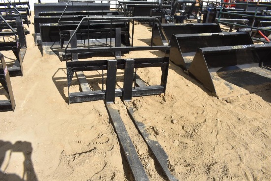 New 48" Kivel 3500 lb pallet fork attachment