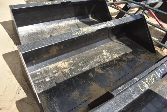 New 72" Swict skid steer bucket attachment