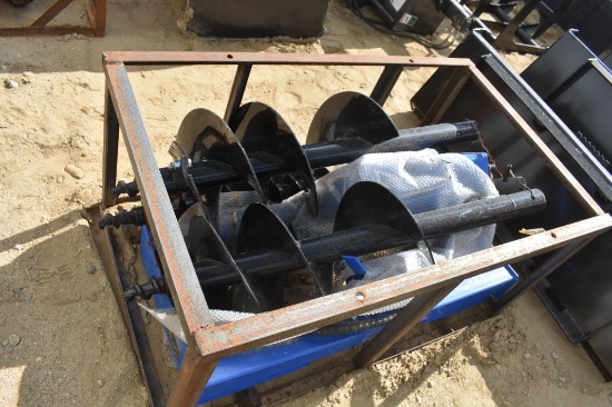 New auger attachment with 3 bits