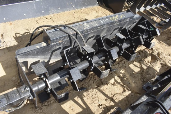 New JCT tiller skid steer attachment