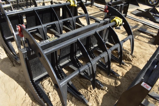 New 68" rock grapple bucket