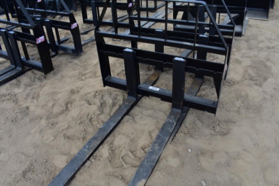 New 48" Kivel 3500 lb pallet fork attachment