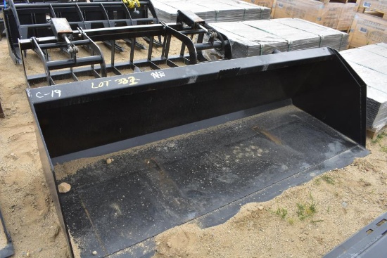 New Swict 84" large capacity skid steer bucket