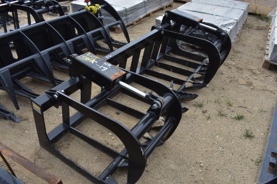 New 84" brush grapple skid steer attachment