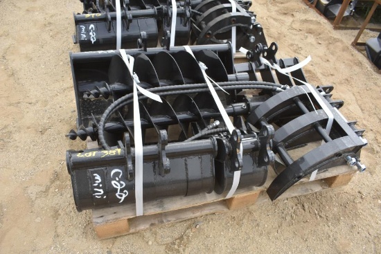 2026 AGT mini excavator attachment set