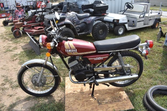 1975 Yamaha RD125 motorcycle