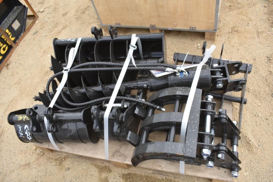 2026 AGT mini excavator attachment set