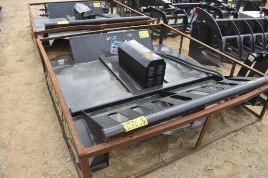 New skid steer brush cutter attachment