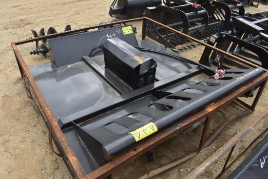New skid steer brush cutter attachment