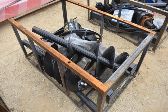 2026 Mower King HD skid steer auger set