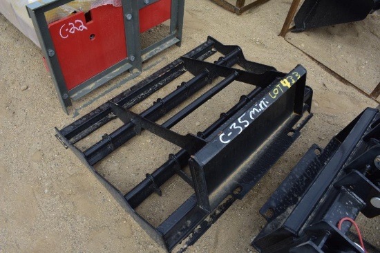 New land leveler mini skid steer attachment