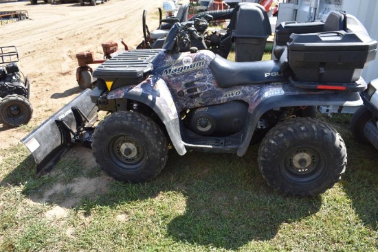 2005 Polaris Magnum 330 with plow