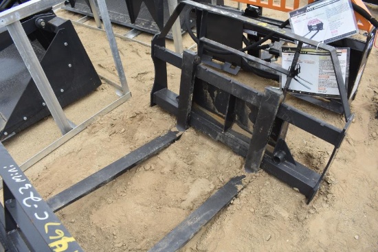 2026 LandHonor mini skid steer pallet fork frame