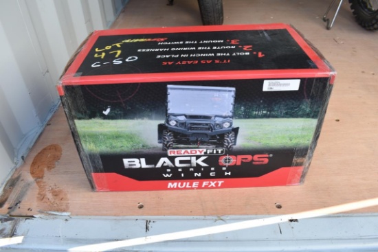 Ready Fit Black OPS series winch, NIB