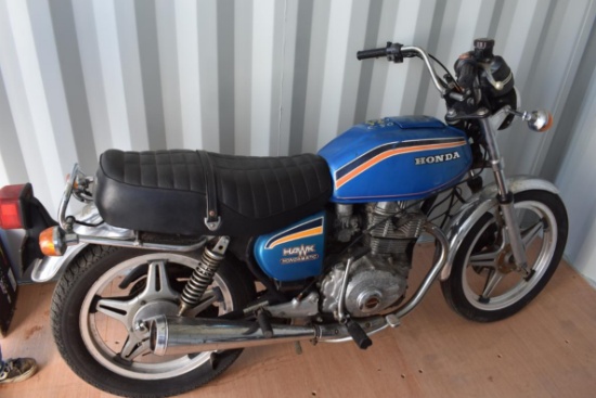 1978 Honda Hawk Hondamatic motorcycle