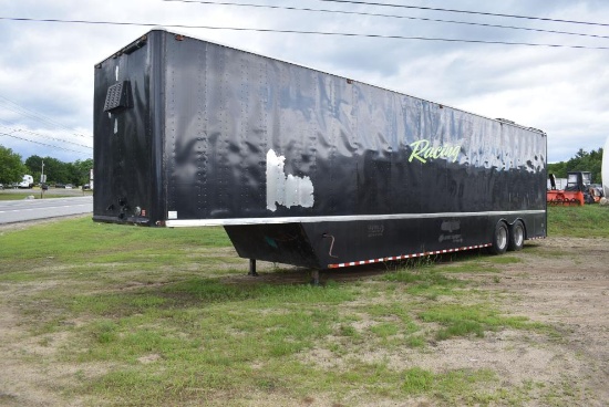 1987 Chaparrel trailer outfitted for race car