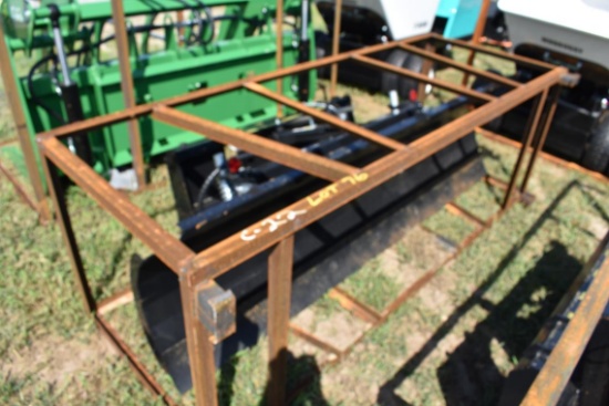 2026 Mower King skid steer bulldozer plow