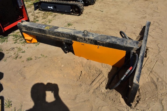 Skid steer 4 way splitter attachment