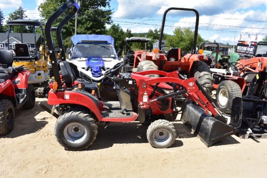 2022 TYM T224H compact tractor with bucket
