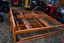 New LandHonor bale accumulator skid steer attachment