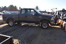 2005 Ford F250 plow truck with Minute Mount 2 Fisher plow
