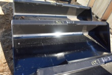 New Swict 78" skid steer bucket