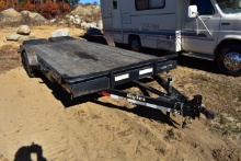 2016 Big Tex 18' 10,000lb equipment trailer