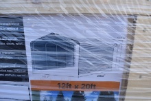 12' by 20' steel carport, new in crate
