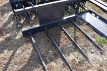 JCT 4 pole bale spear skid steer attachment