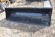 6' skid steer bucket