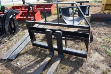 New 48" 3500lb pallet fork attachment