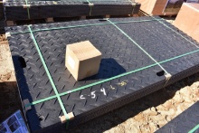 12 roadbed protection mats