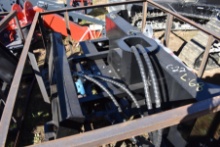 New AGT snow blower skid steer attachment