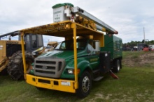 2007 Ford F750 boom/bucket truck