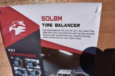 SDLBM tire balancer, new in crate