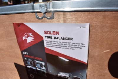 SDLBM tire balancer, new in crate