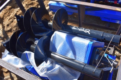 AGT heavy duty auger skid steer attachment, model ECAG