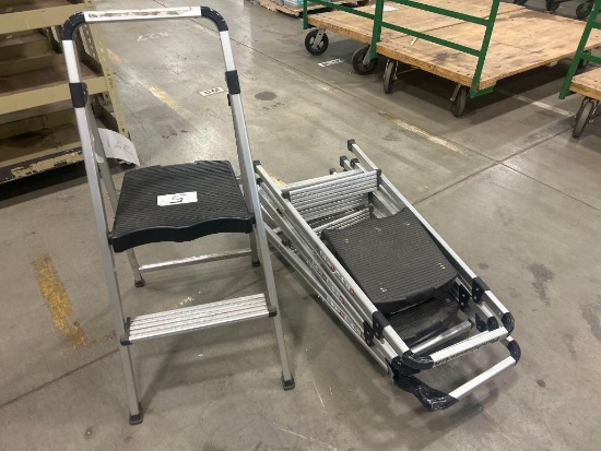 Folding Step Ladder 2 step 21" Height