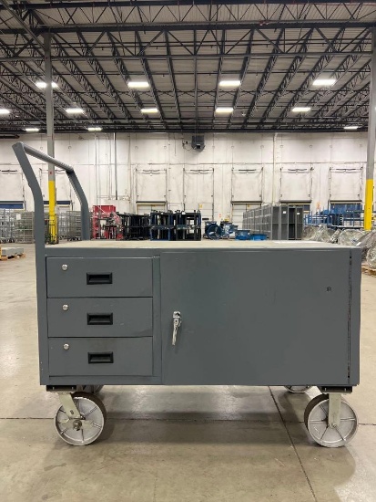 Global Industrial Service Cart 24" x 48" 32"