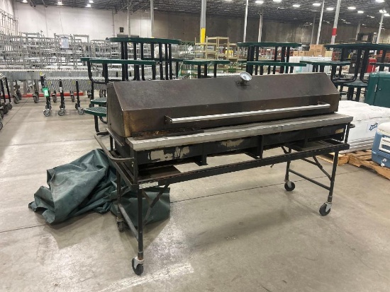 Big John Grill 3 Broiler and Cover 66" x 24" x 44"
