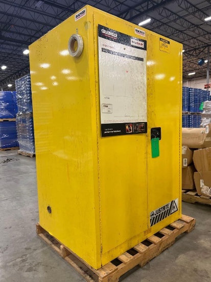 Justrite, Sure-Grip EX, Flammable Liquid Storage Cabinet, 43" x 34" x 65"