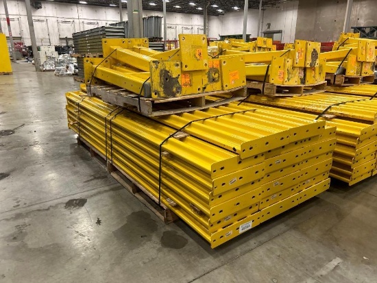 Steel Guard Double High Guard Rail 100'