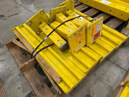 Steel Guard Single High Guard Rail 16'8"