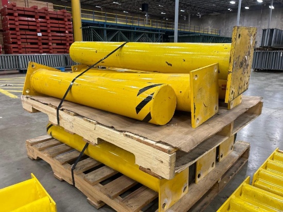 Assorted Safety Bollards 6" and 7" Diameter