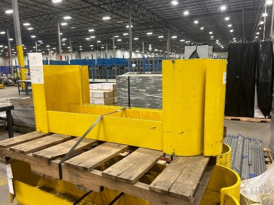 Double Sided End of Aisle Guard 48" x 18"